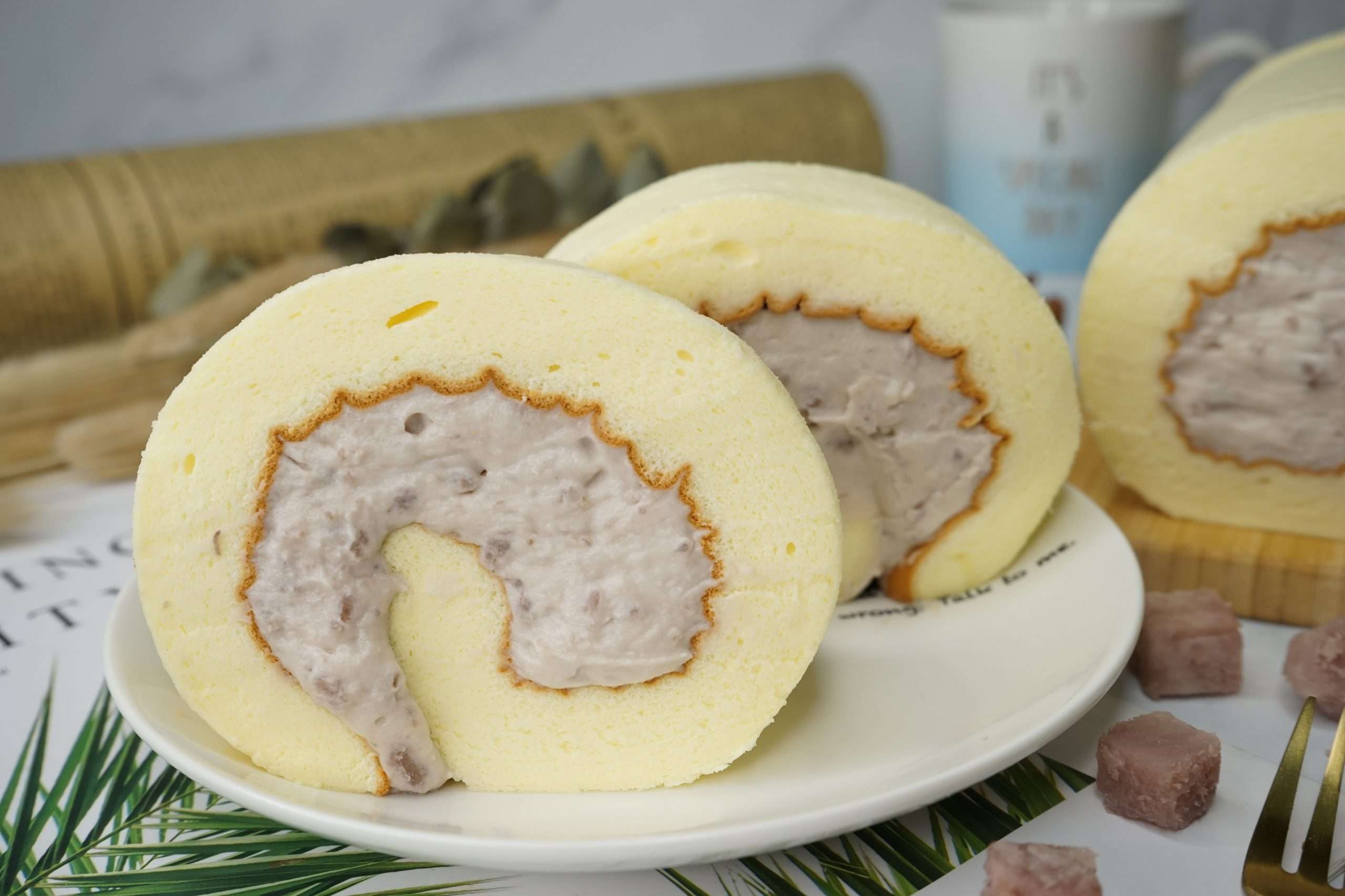 生乳香芋捲:圖片 6