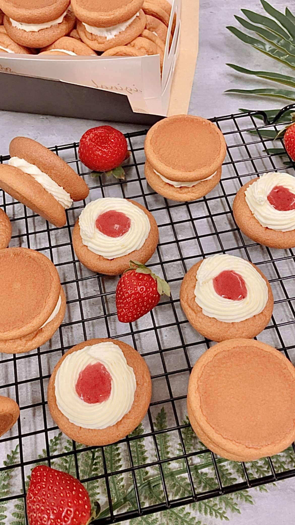 草莓生乳燒🍓(宅配自取需3/30後):圖片 2